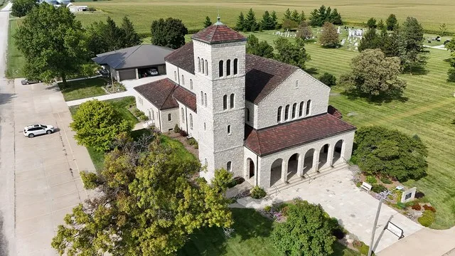 St. John the Baptist Catholic Church in Houghton, Iowa