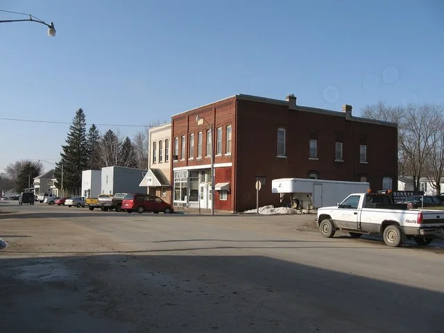 Downtown Janseville, Iowa