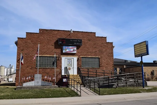 The American Legion building in Jesup .