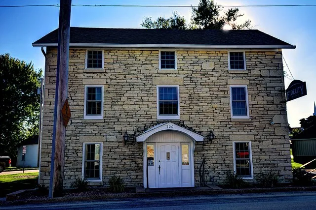 Harris Wagon and Carriage Shop, Junction of Main and Pine Sts. La Motte