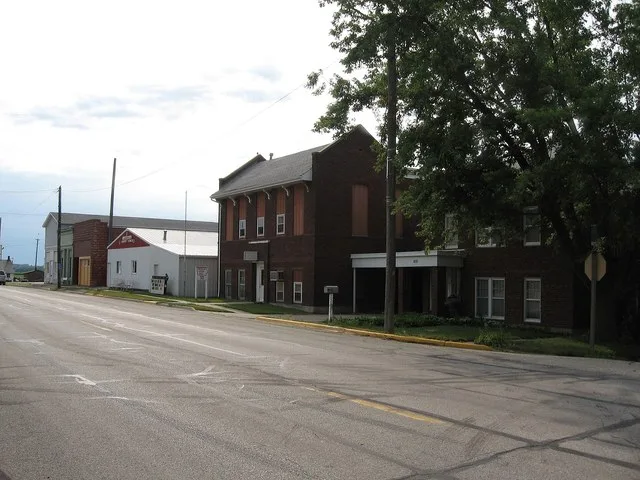 Downtown Ladora, Iowa