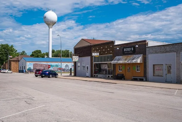 2nd Street in Lohrville, IA