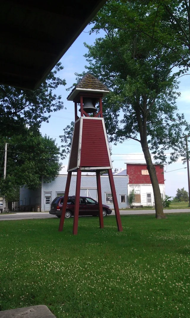 Fire Bell located in the city park