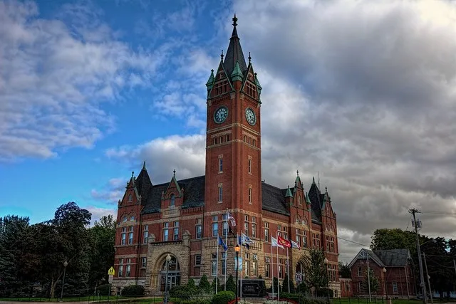 Delaware County Courthouse, Main St. Manchester