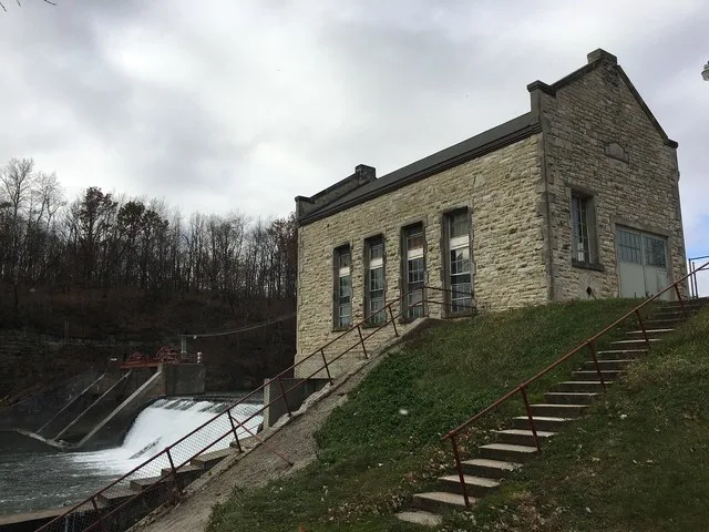 Mitchell Powerhouse and Dam Site is currently a County park and may have some utilitarian function.