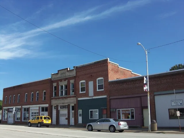 Buildings in Nichols, Iowa