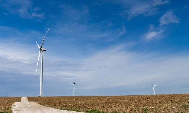 Wind Farm in Odebolt Iowa - Wind Energy