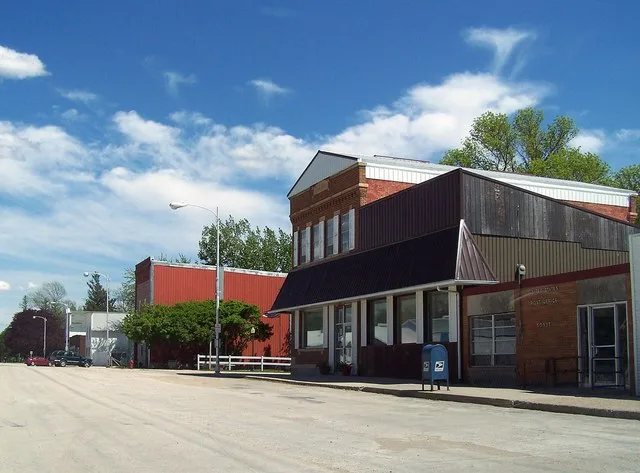 Streetside in Renwick, Iowa.