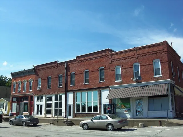 Buildings in Riverside, Iowa