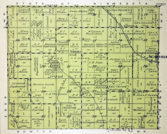 Logan Township, Winnebago County, Iowa, 1913