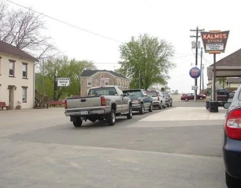 Downtown Saint Donatus, Iowa