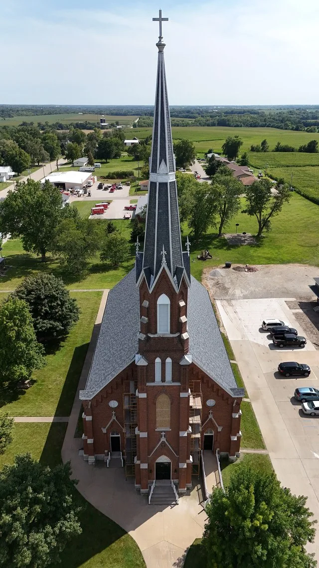 St. James the Less Catholic Church in St. Paul, Iowa