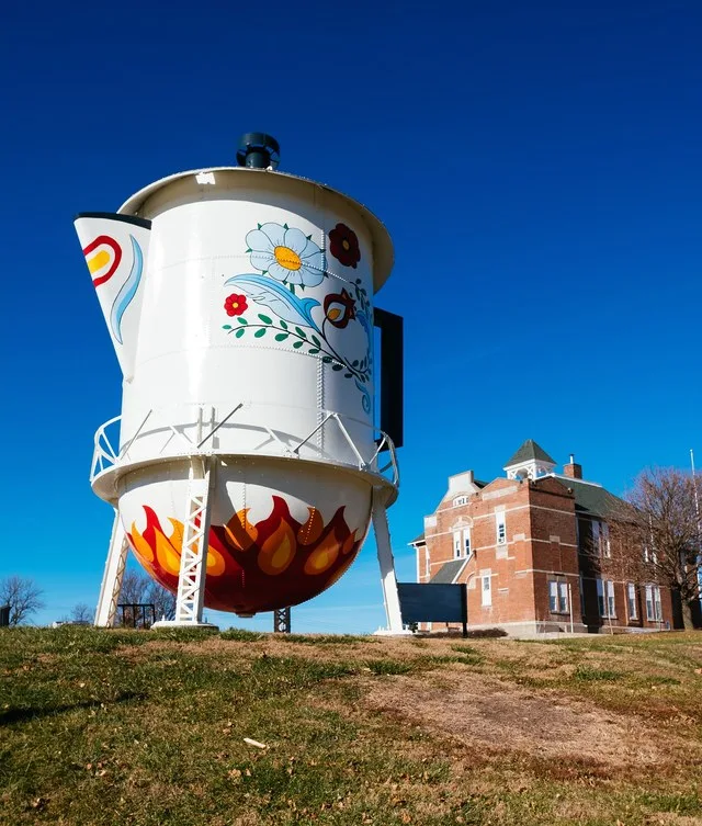 The largest Swedish coffee pot in the world