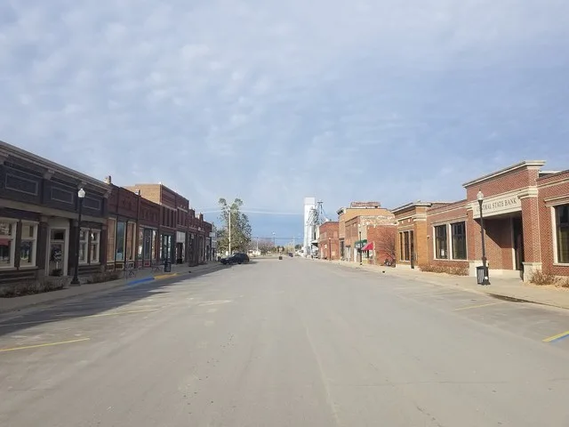 Visiting State Center, IA in early April of 2022. Small town America.