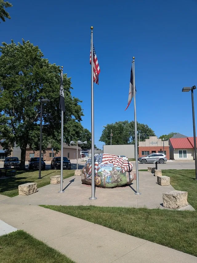 Jasper County Freedom Rock, in Sully, Iowa