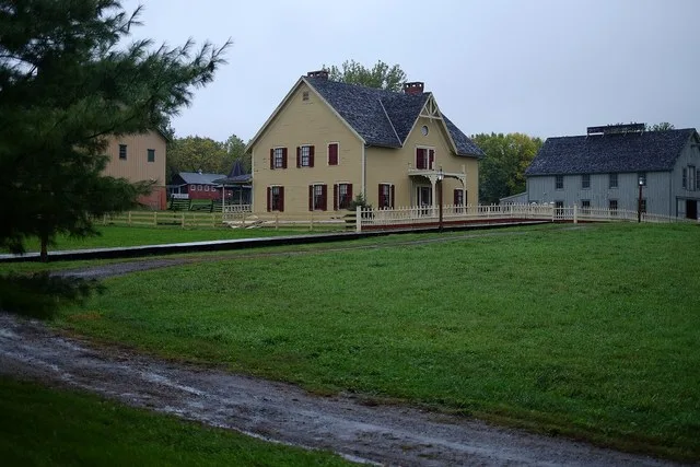 Living History Farms open-air museum, Urbandale, Iowa, US.
