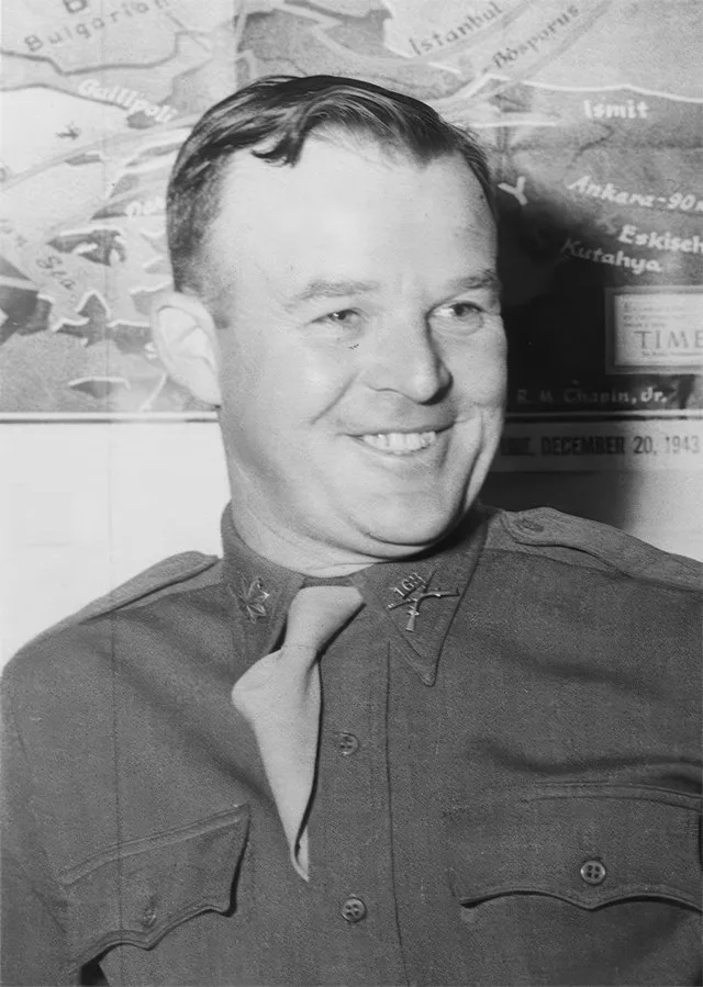 Colonel Robert R. Moore, a druggist from Villisca, Iowa, rose from the “Boy Captain” of his National Guard company to command the 2nd Battalion of the 168th Infantry Regiment duri...
