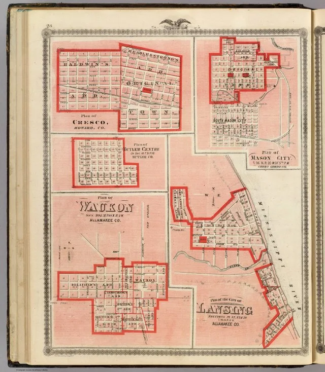 Zoomable full resolution image available at davidrumsey.com . This image 0018.021 is a part of image group 0018.000 . Five col. lithographed maps. Shows wards, tracts, block numbe...