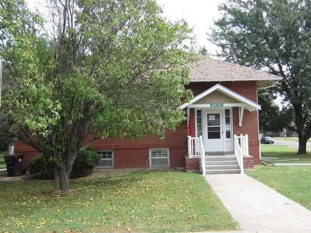 Public Library of Canton, KS funded by Andrew Carnegie