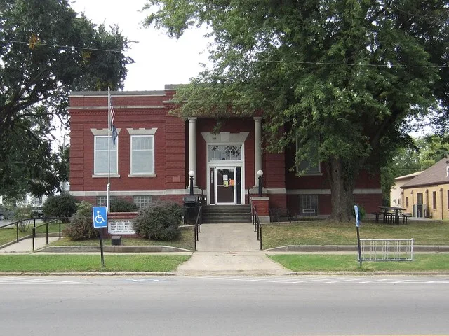 Carnegie Public Library Cherryvale. (Sept. 2013)
