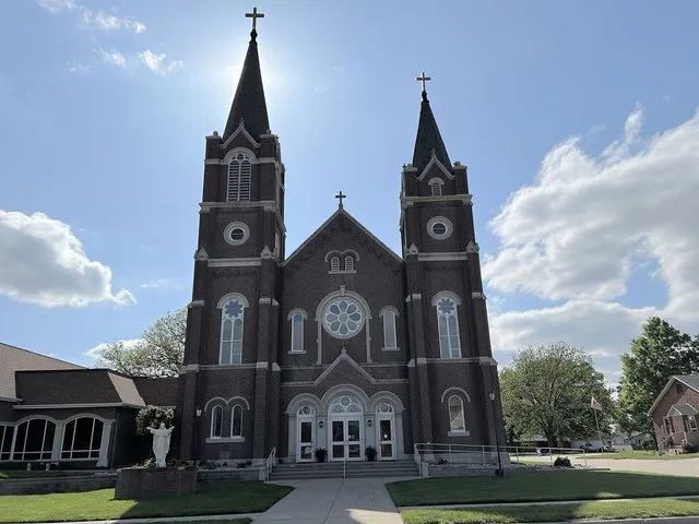 Sacred Heart Catholic Church in Colwich, Kansas
