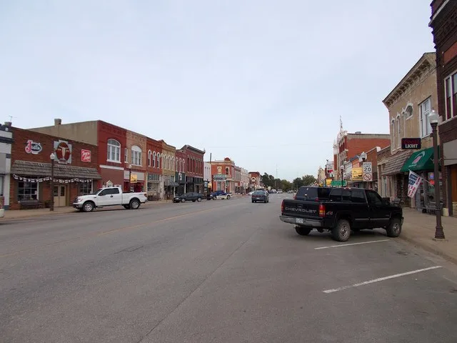 Downtown Council Grove Kansas This is an image of a place or building that is listed on the National Register of Historic Places in the United States of America . Its reference nu...