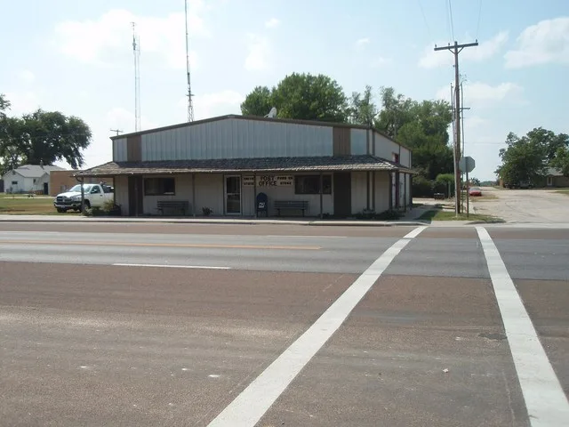 Post office in Ford, Kansas