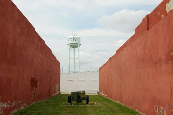 Watertower in Kinsley Kansas