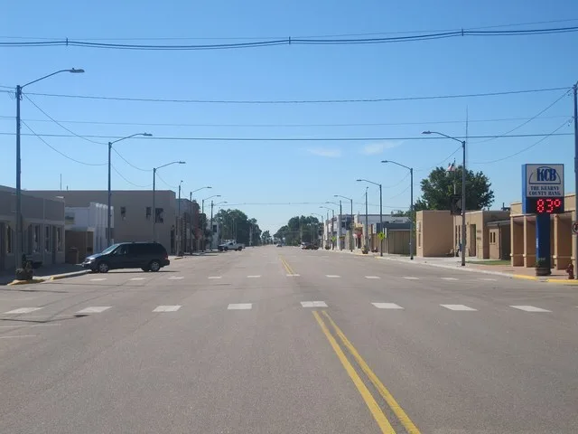 I took photo with Canon camera in Lakin, KS.