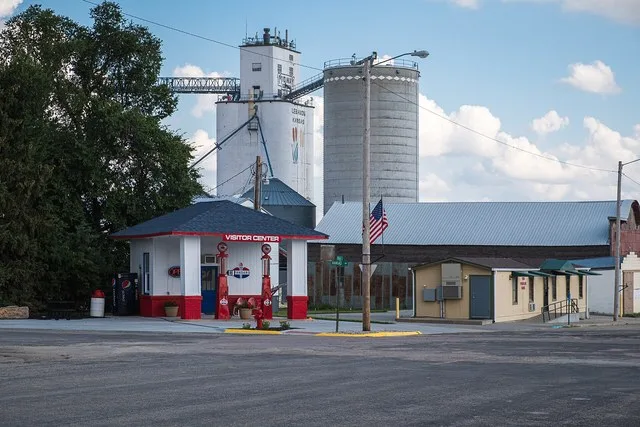 Downtown Lebanon, Kansas