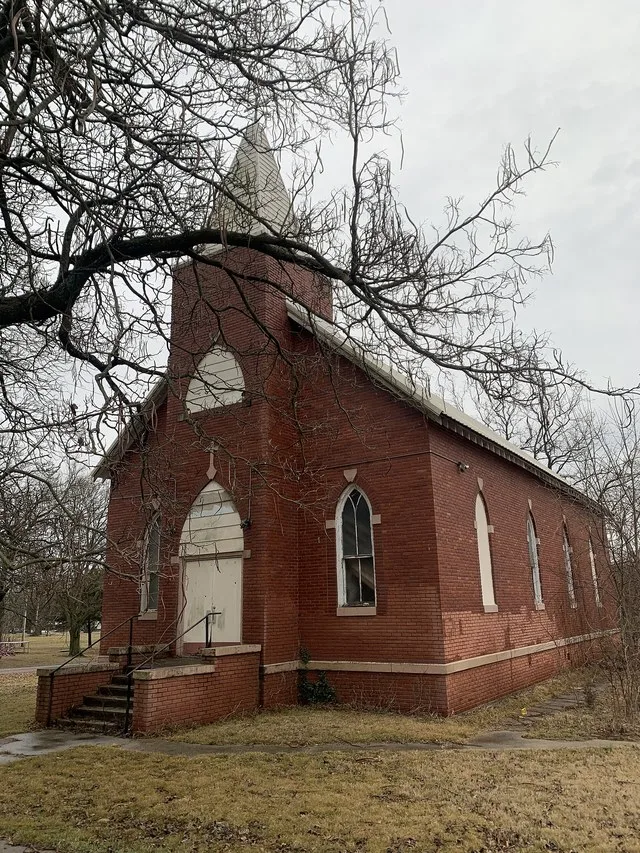 Historic Church in Liberty, Kansas