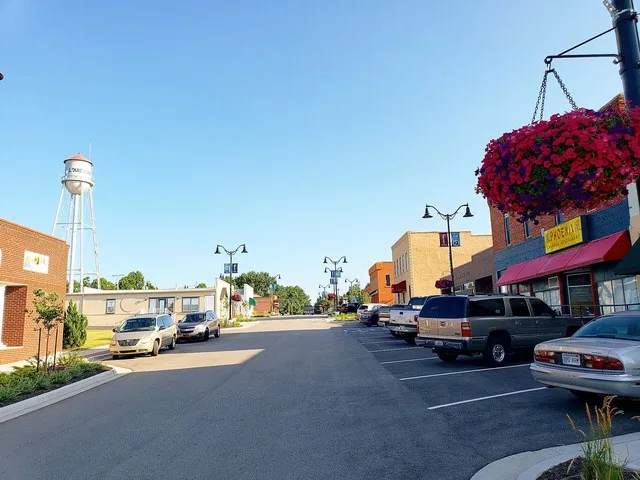 Louisburg, Kansas downtown Photo by Ian Ballinger
