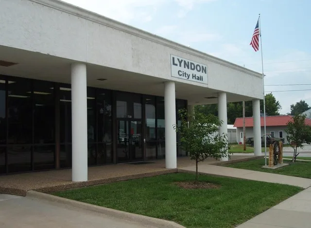 Lyndon City Hall in Lyndon, Kansas