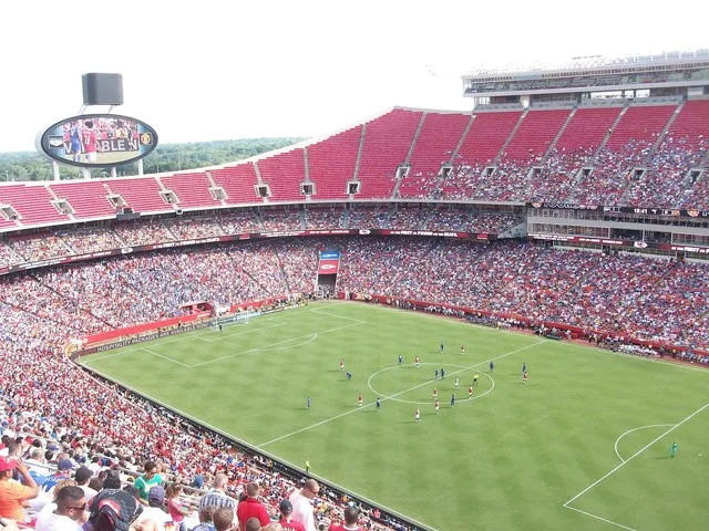 Kansas City Wizards vs Manchester United FC (friendly), 25 July 2010, at Arrowhead Stadium.