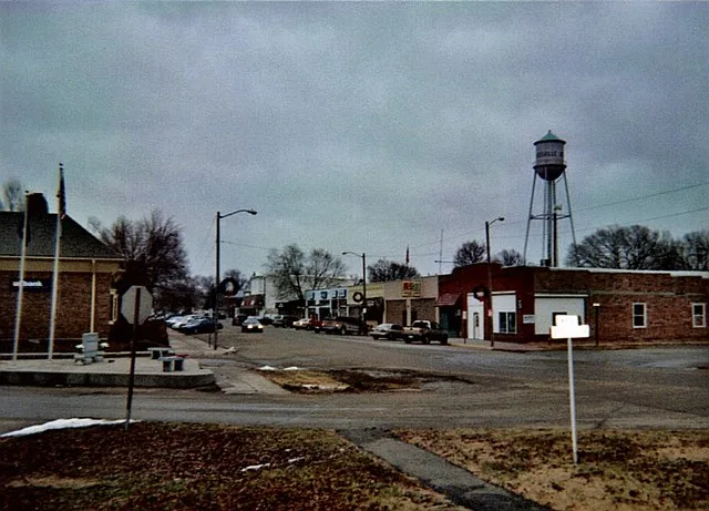 Downtown Rossville, Kansas