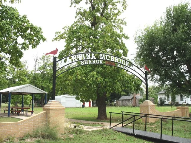 Martina McBride Park in Sharon, Kansas.
