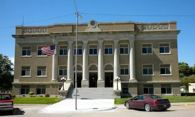 Cheyenne County Courthouse on the NRHP since April 26, 2002. At 212 E. Washington St., St. Francis, Kansas. Right next to the St. Francis (Henry Sawhill) City Park, which, believe...