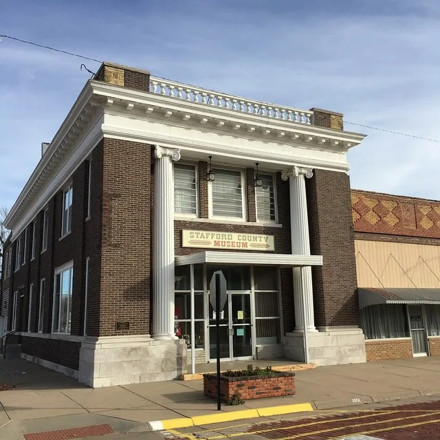 Farmers National Bank Site currently houses a local museum.