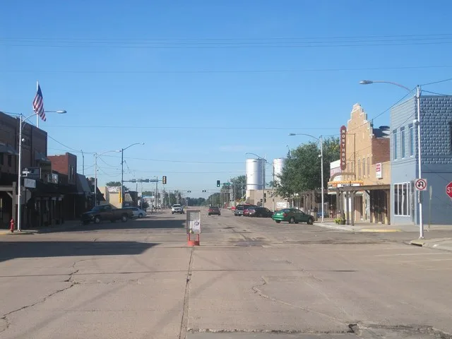 I took photo with Canon camera in Syracuse, KS.