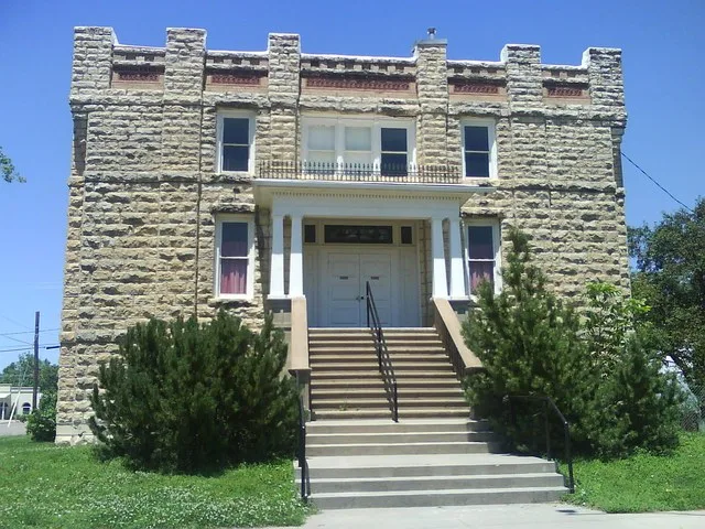 Brian Hall, author. Photo taken June 2008 in Waterville, Kansas.