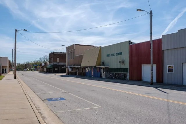 Downtown Weir, KS.