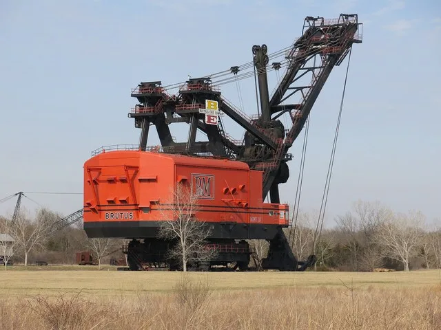 Big Brutus - bucket and tracks are removed