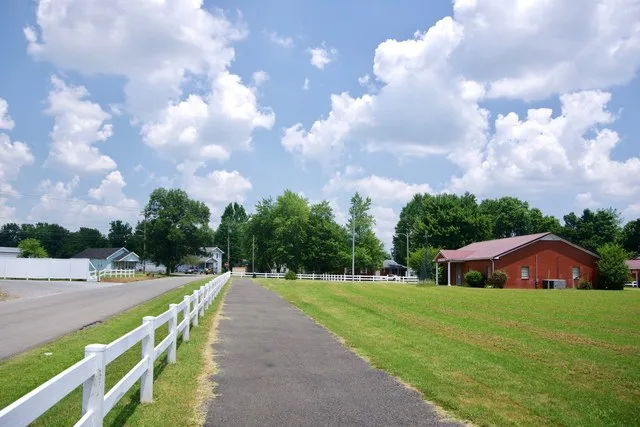 Trail and community center in Bremen, Kentucky, United States.