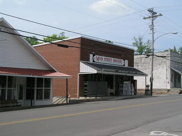 Shops in Fountain Run, Kentucky, United States