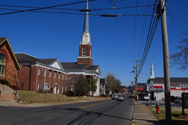 South Green Street in Glasgow Kentucky