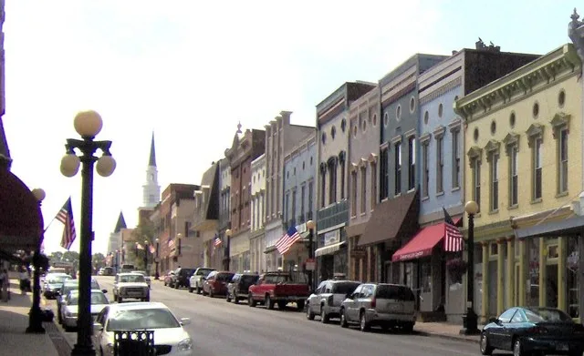 Downtown Harrodsburg, Kentucky