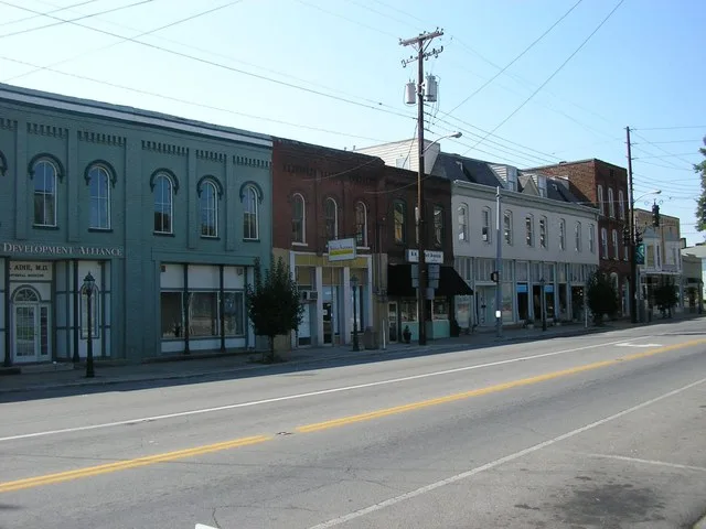 Downtown Irvine, KY, USA