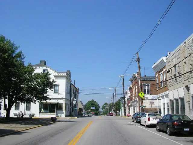 Downtown Owingsville, KY, USA