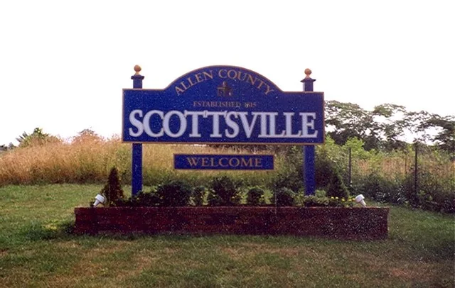 Sign in Scottsville, Kentucky, United States