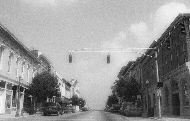 Photograph of historical Main Street